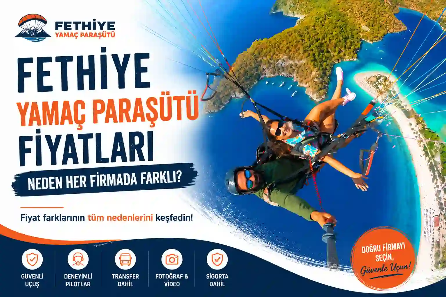 Fethiye Yamaç Paraşütü Fiyatları Neden Her Firmada Farklı? - Fethiye Yamaç Paraşütü Blog